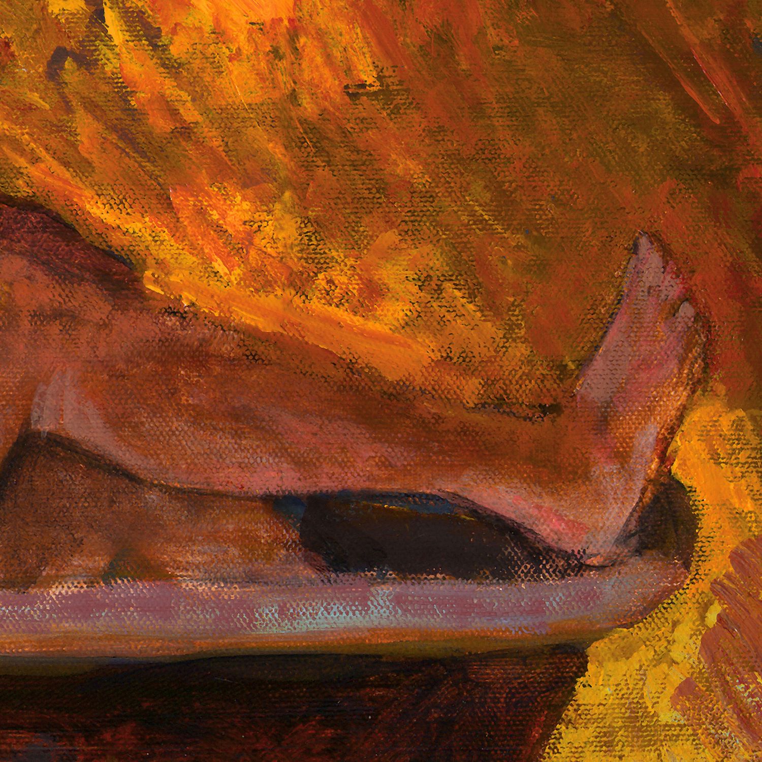 "Golden Bather"