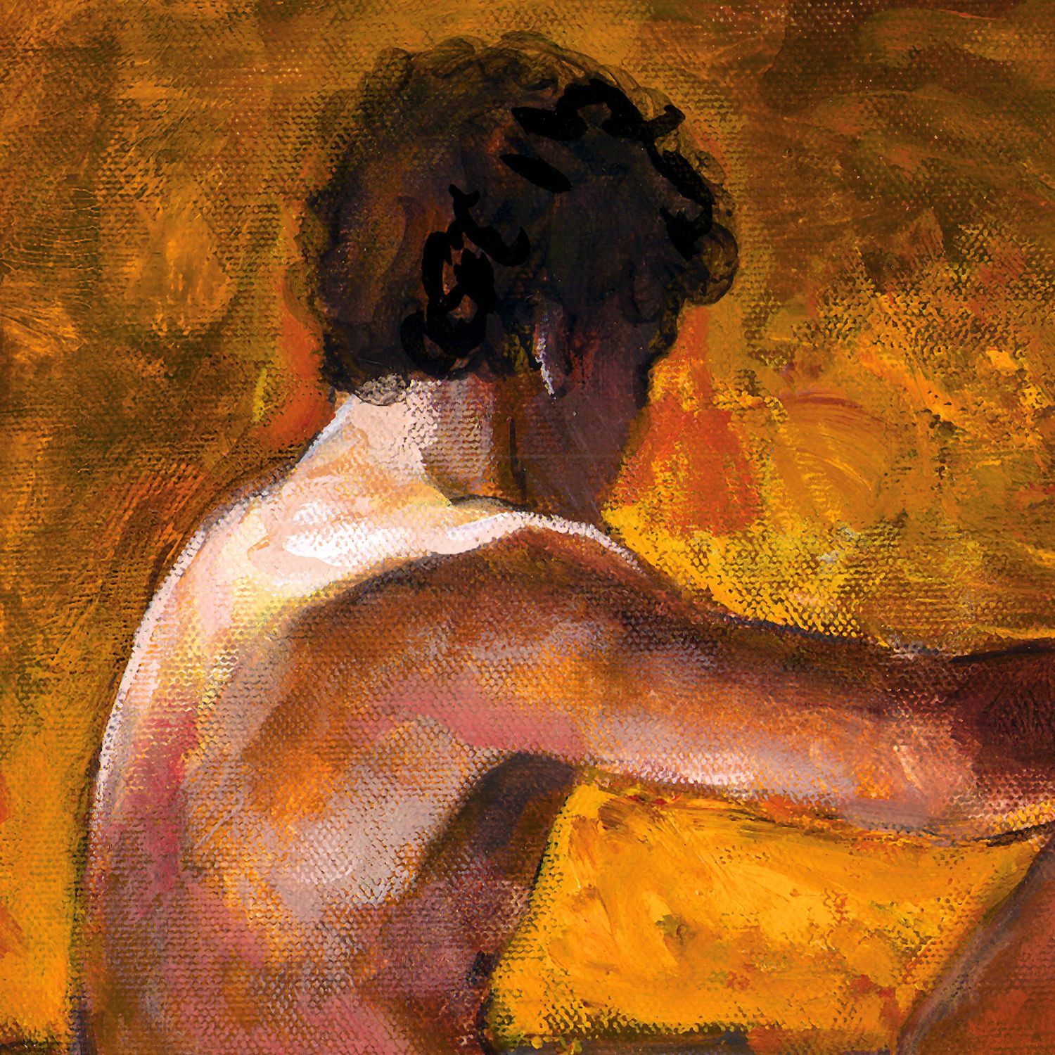 "Golden Bather"