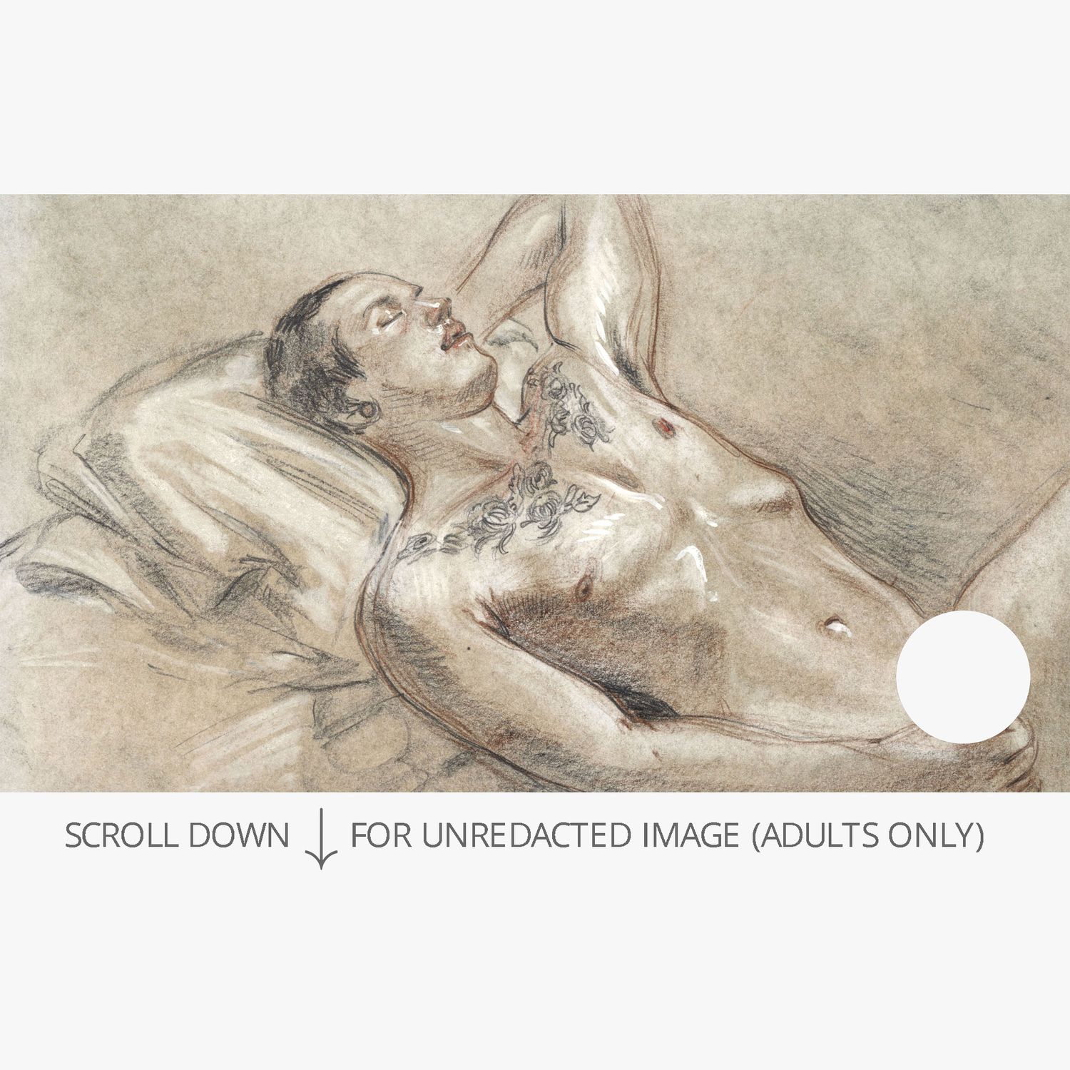 Untitled Drawing by Felix d'Eon