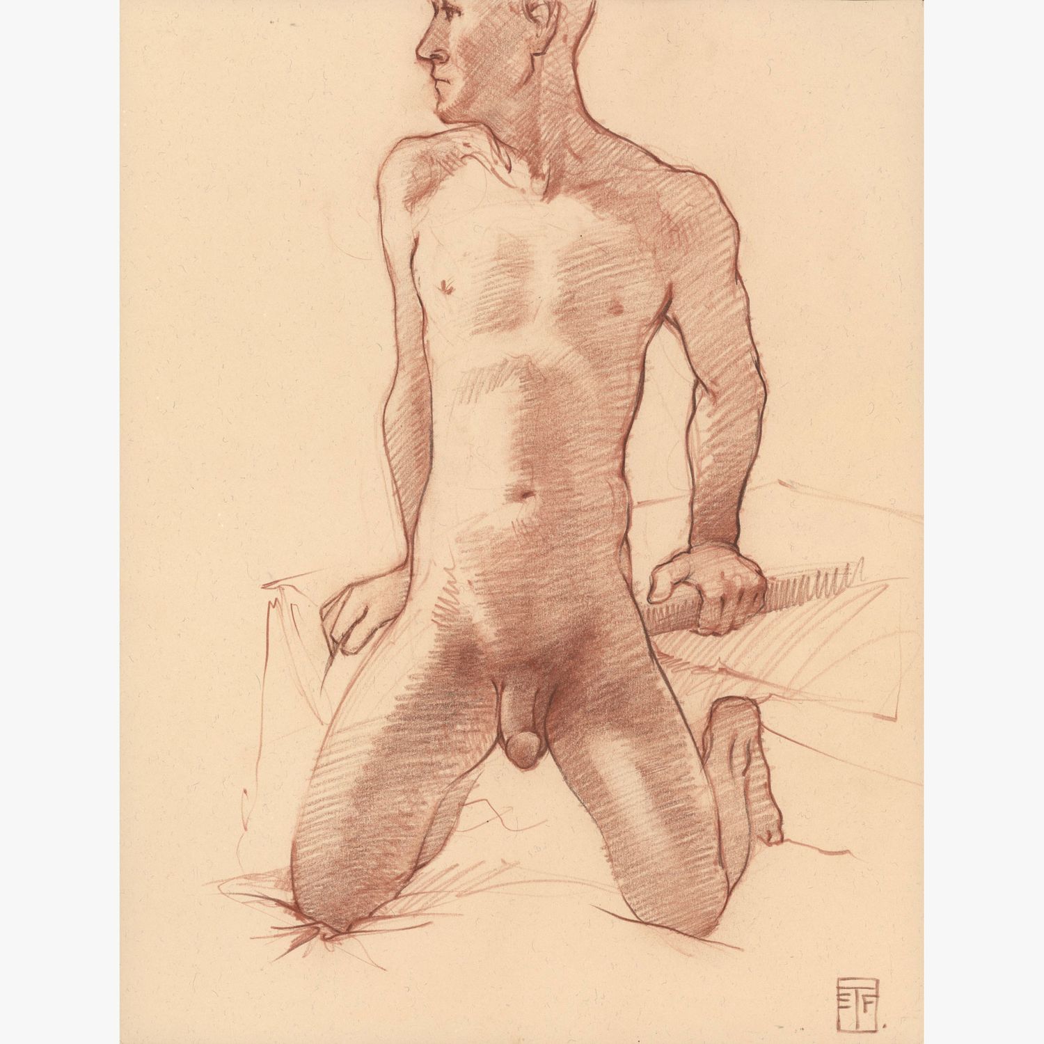 Untitled Drawing by Tracey Padron