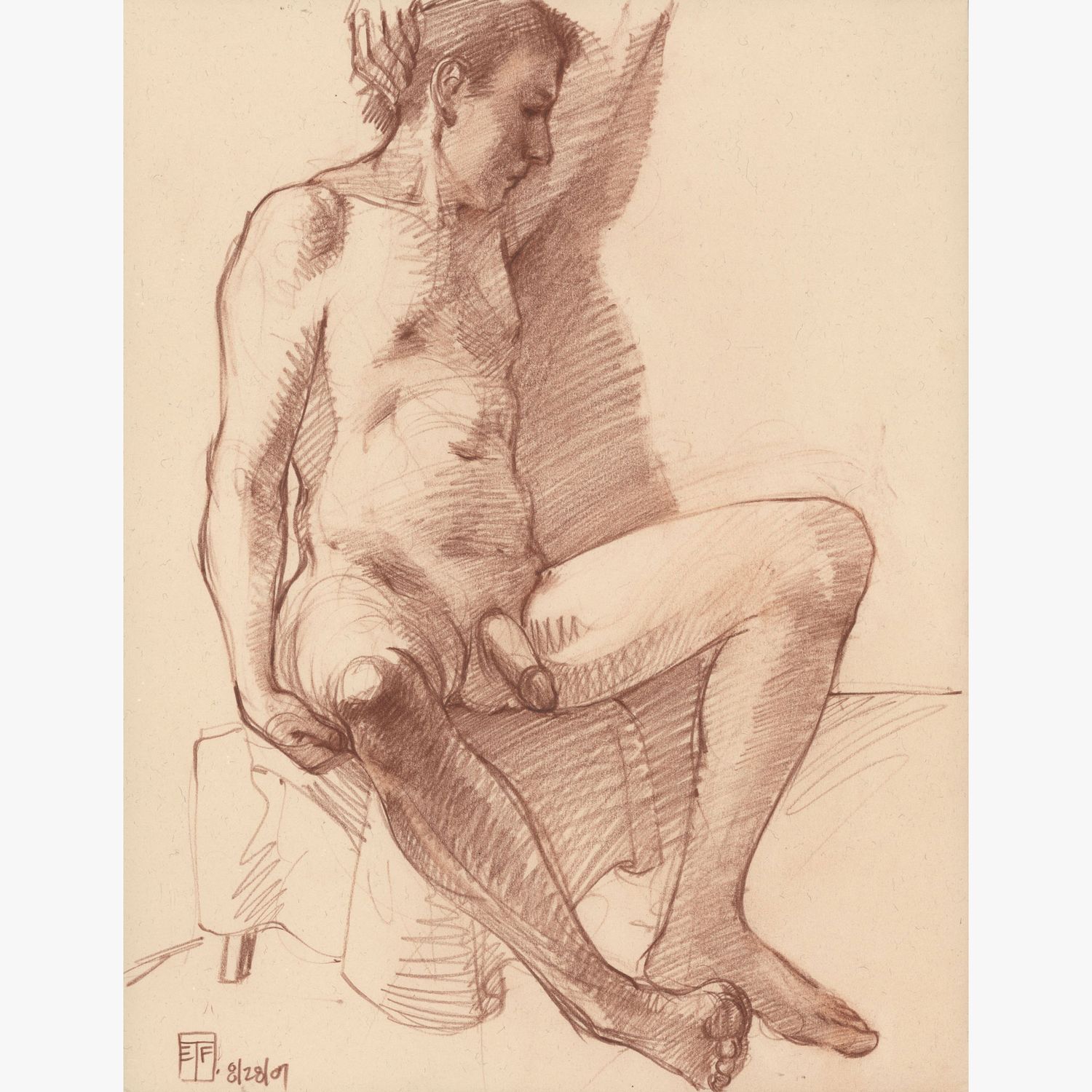 Untitled Drawing by Tracey Padron