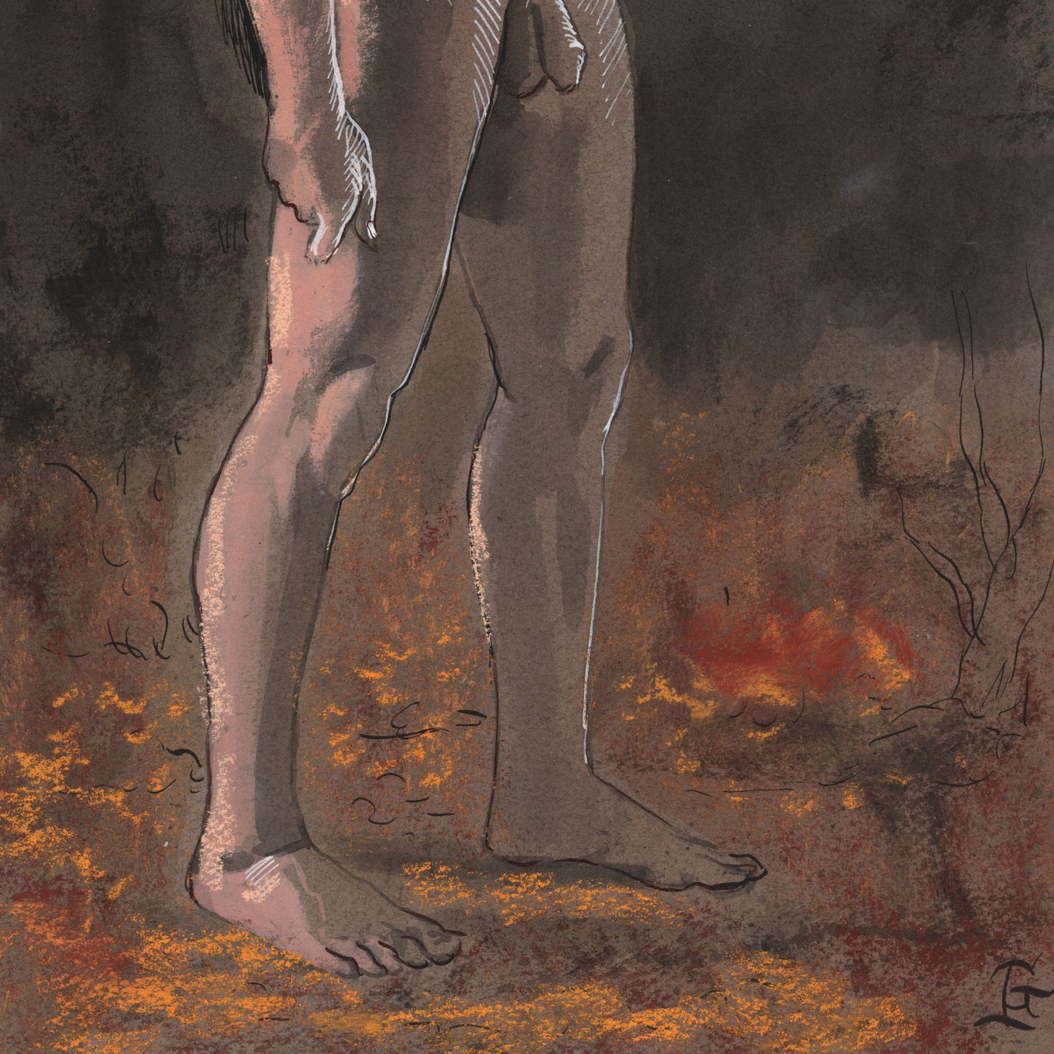 "The Wanderers" (Triptych)