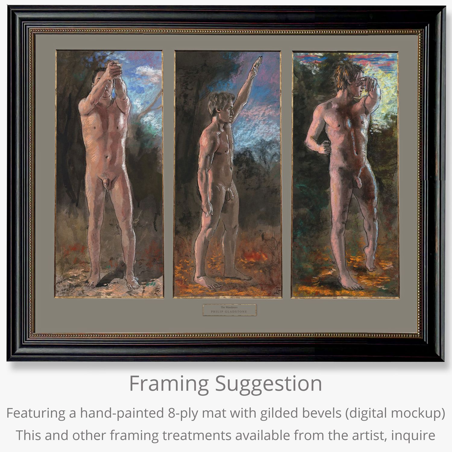 "The Wanderers" (Triptych)