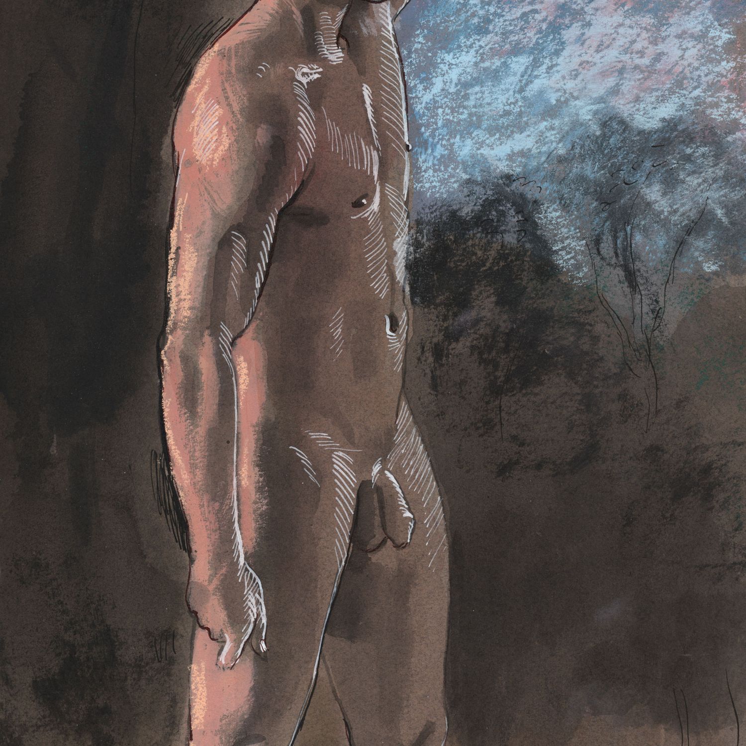 "The Wanderers" (Triptych)