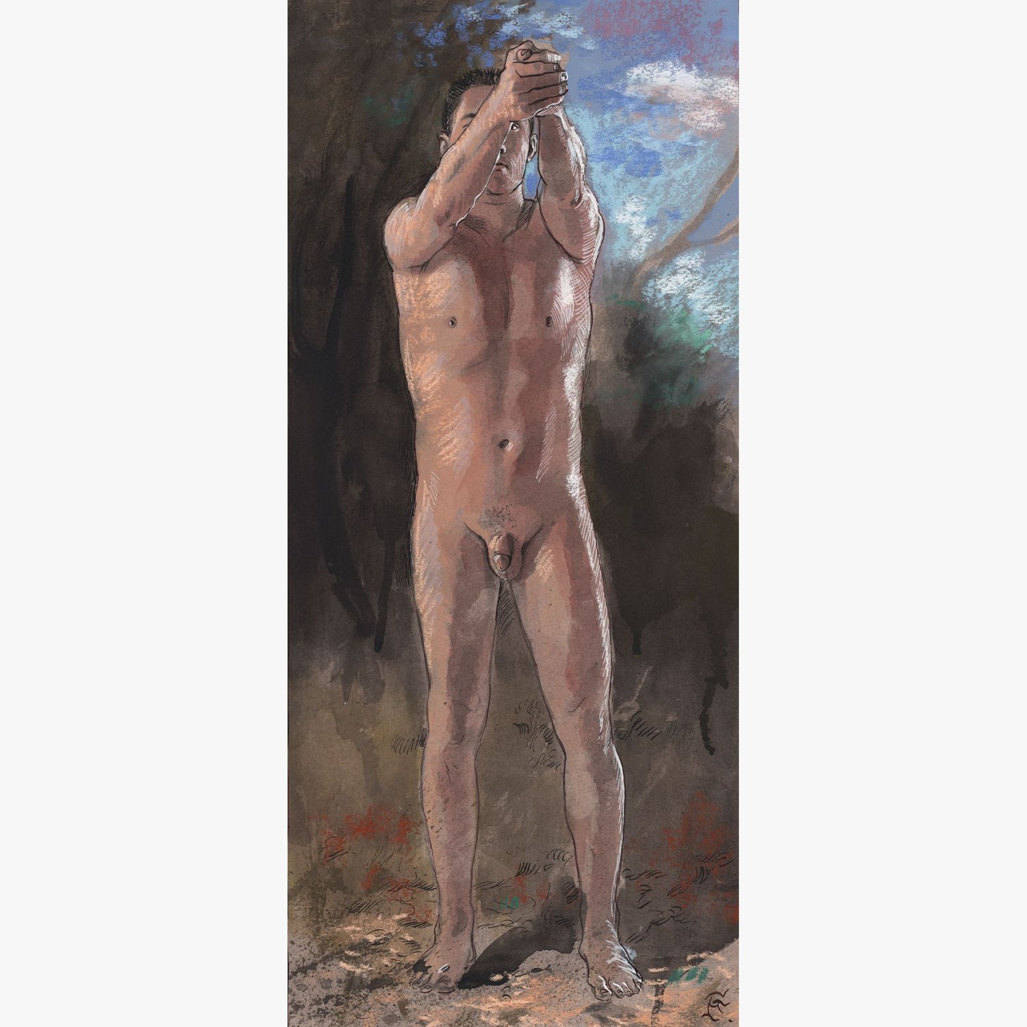 "The Wanderers" (Triptych)