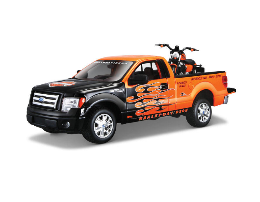 1.27 Scale Ford F150 Harley Davidson Pick Up