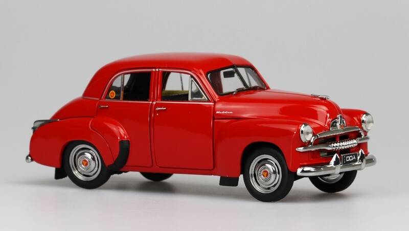 1.24 Scale 1953 Red Holden Fj