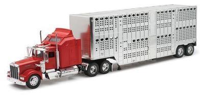 1.32 Kenworth Red W900 Stock Crate
