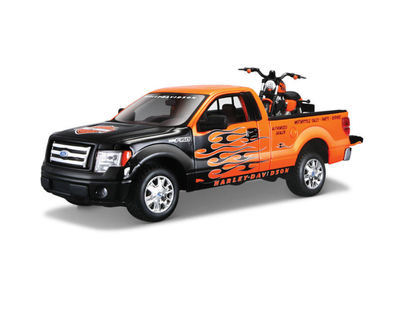 1.27 Scale Ford F150 Harley Davidson Pick Up
