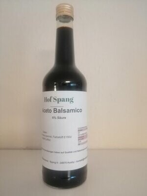 Aceto Balsamico Essig 6 % Säure