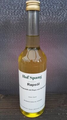 Rapsöl 20ml Flasche