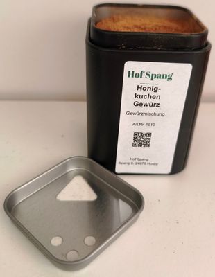 Honigkuchengewürz 80g Dose
