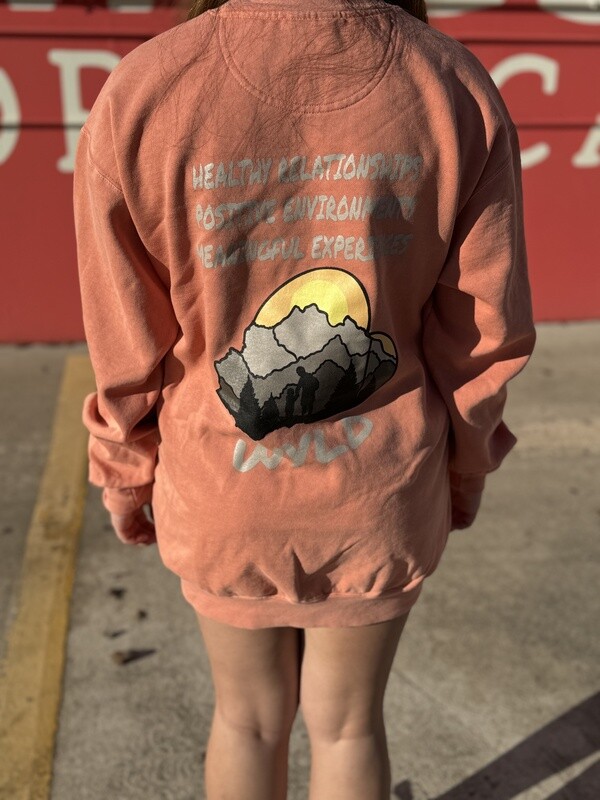 Terracotta Crewneck Sweatshirt