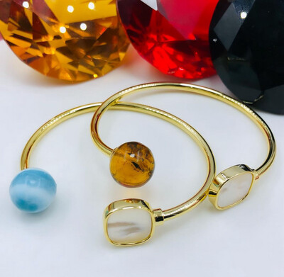 Pulsera Bola y Nácar