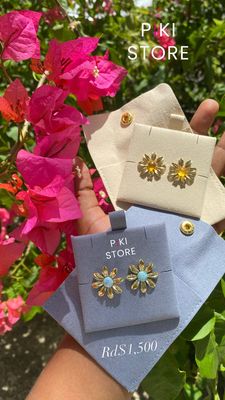 Aretes Flor
