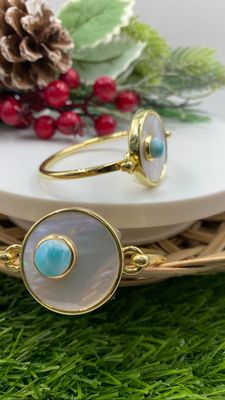 Pulsera Circular Nacar 🤍