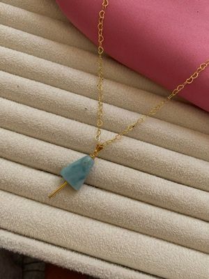 Collar de Pilón Dominicano🇩🇴🩵