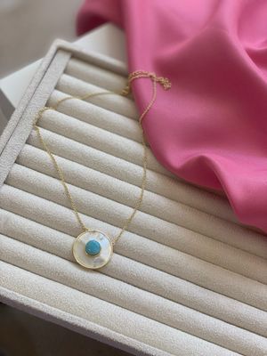 Collar circular de Nacar