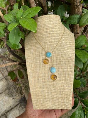 Collar bajante 4 piedras