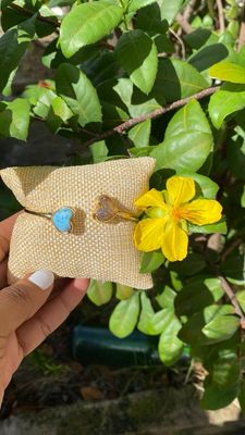 Pulsera Dos corazones