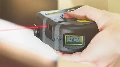 Laser tape measure