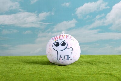 &quot;Yippie&quot; TBH Yippie Autism Creature Stress Ball Pillow Keychain