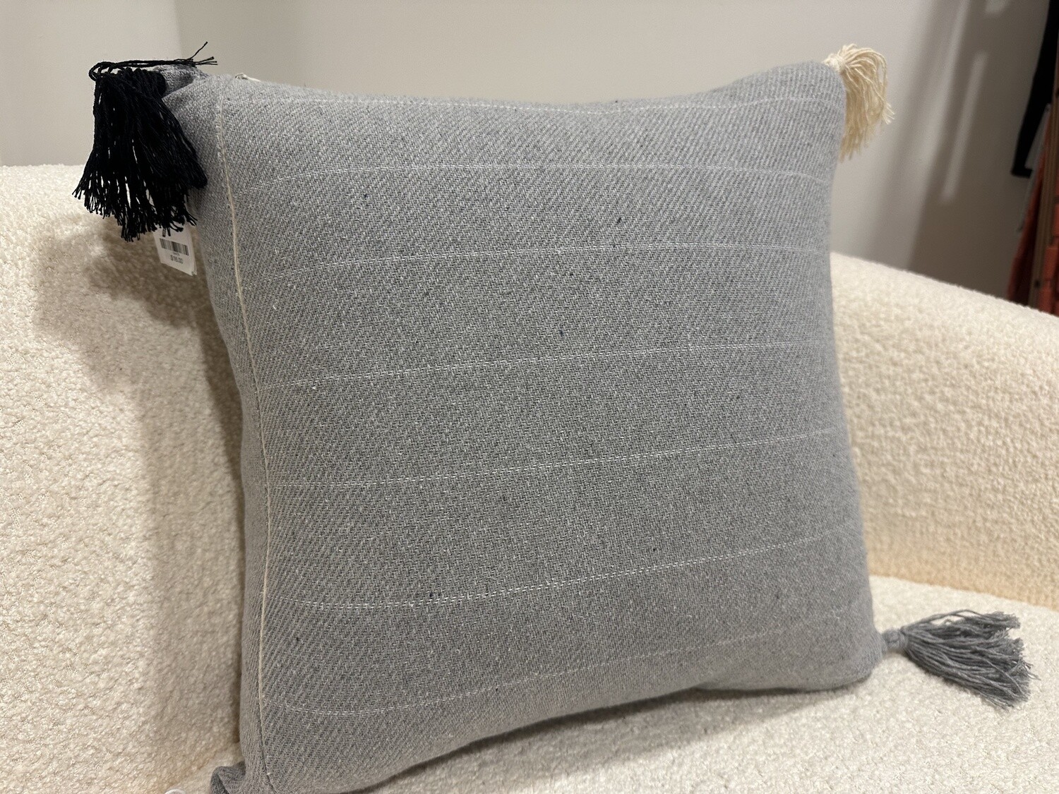 CUSHION COVER TASSEL SIMPLES 45X45