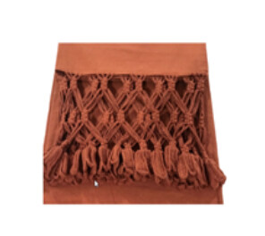 SHAWL LOSANGULO COM TULIPAS 1.60 X 2.00