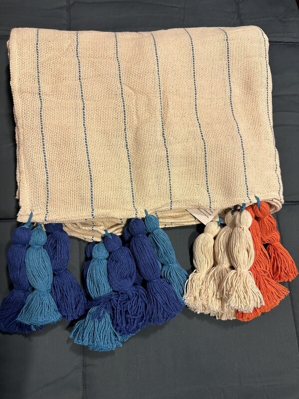 BLANKET TASSEL SIMPLES CASAL