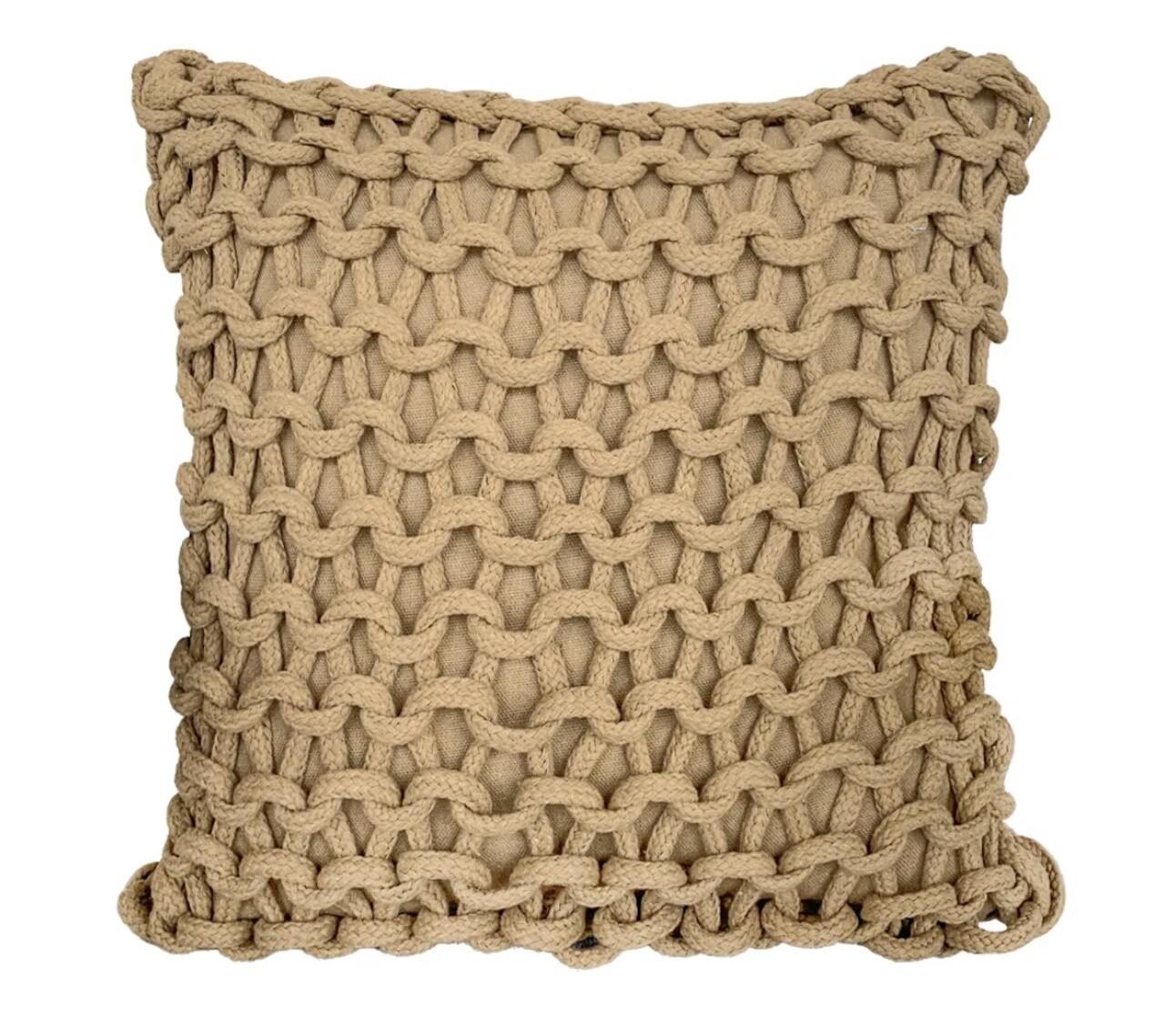 CUSHION COVER PONTO CROCHE CORRENTE 50X50