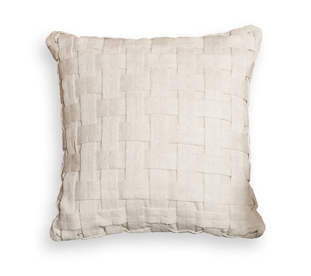 CUSHION COVER TRANCE 50X50, Color: White