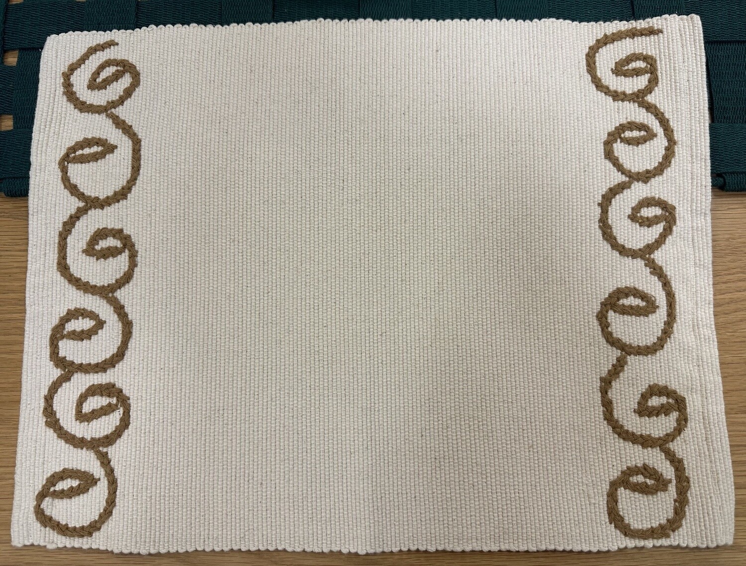 PLACEMAT BORDADO RAMOS 0.35 X0.50