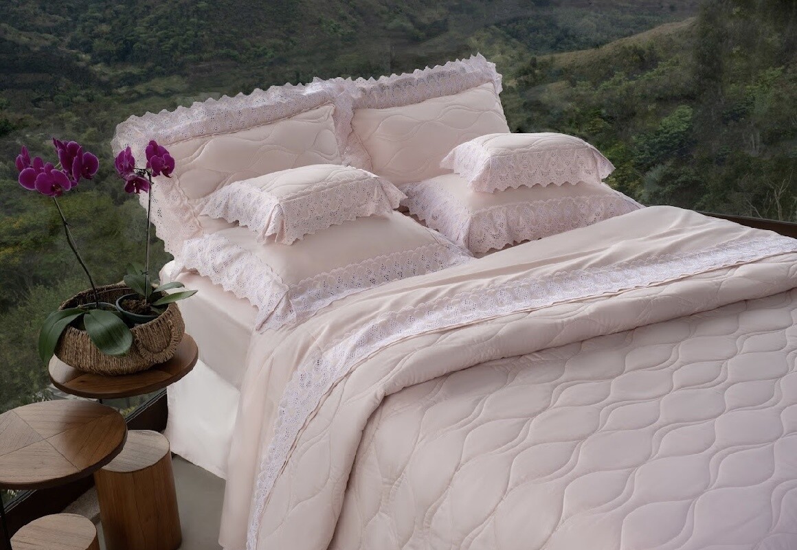 COMFORTER QUEEN INFINITO, Color: BR Pink