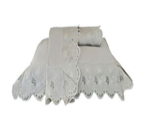 BED SHEET SET QUEEN DIAMANTE, Color: Beige
