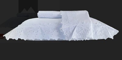 BED SHEET SET KING IRIS