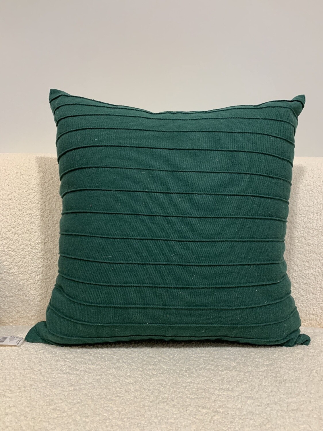 CUSHION COVER DRAPEADA 50X50, Color: Green