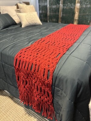 TABLE RUNNER  TRANCELIM MACRAME