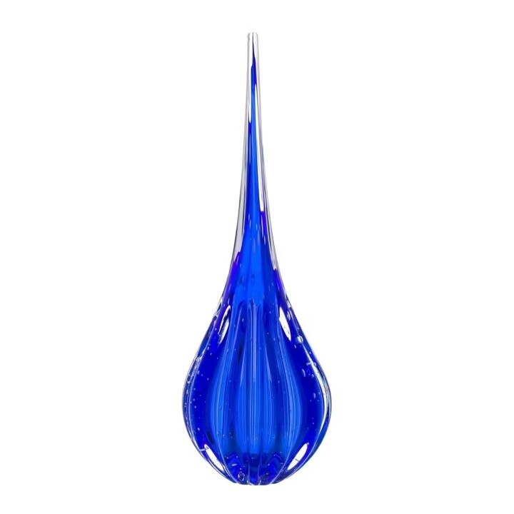GOTA EM MURANO – LIGHTHOUSE – AZUL SAFIRA - L
