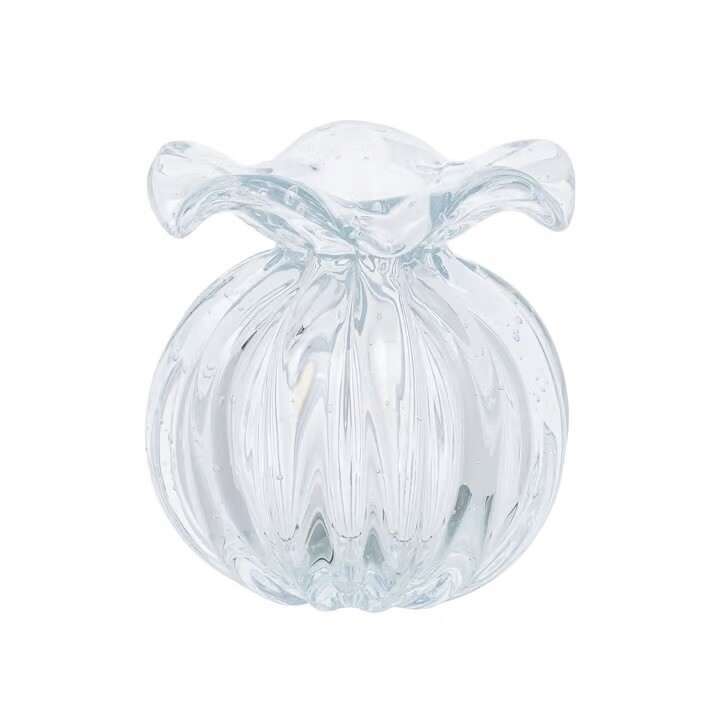 VASO EM MURANO - TROUXINHA LOVE – TRANSPARENTE - PP