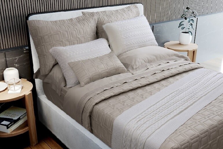 COMFORTER CASAL CONSTANTINE, Color: Beige