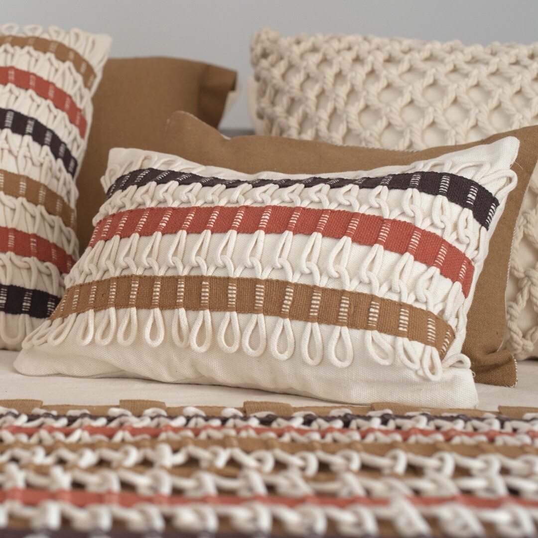 CUSHION COVER CORRENTE 30X50, Color: Orange