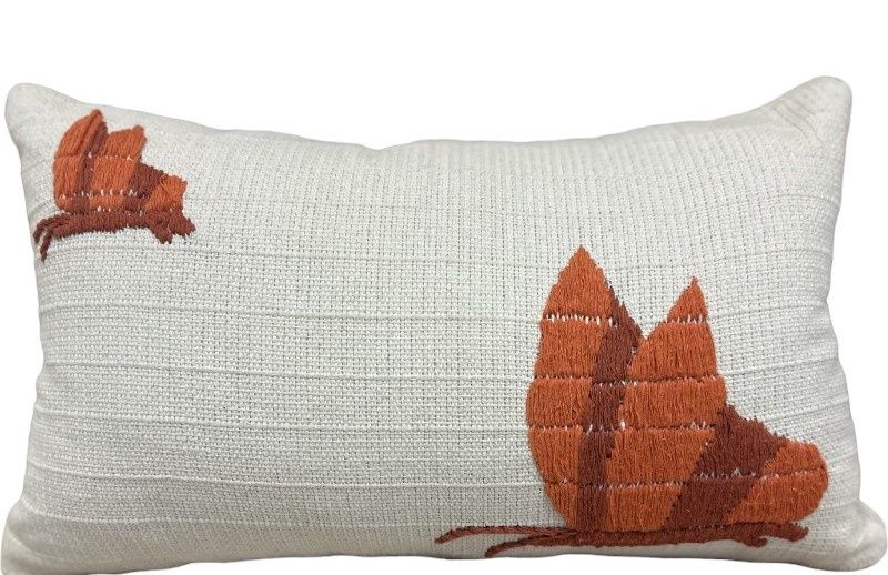 CUSHION COVER BORDADO TWO FLY 30X50