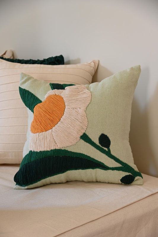 CUSHION COVER MATCHA 50X50
