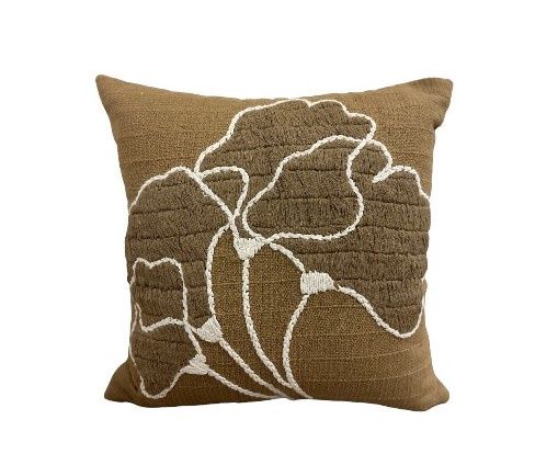 CUSHION COVER BORDADO CAPUCHO 0.45 X 0.45
