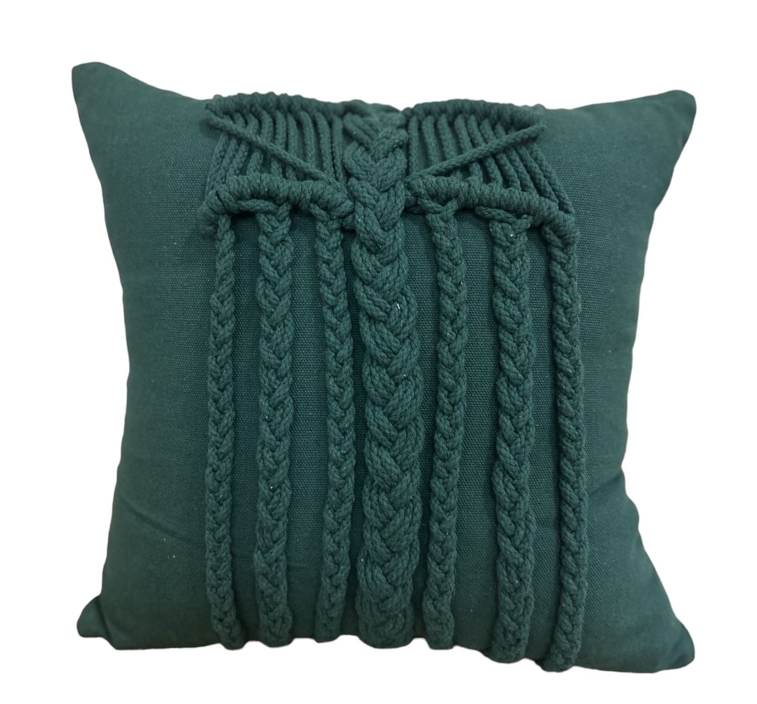 CUSHION COVER CENTRAL 45 X45, Color: Green