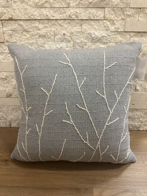 CUSHION COVER BORDADO GALHOS 0.45 X 0.45