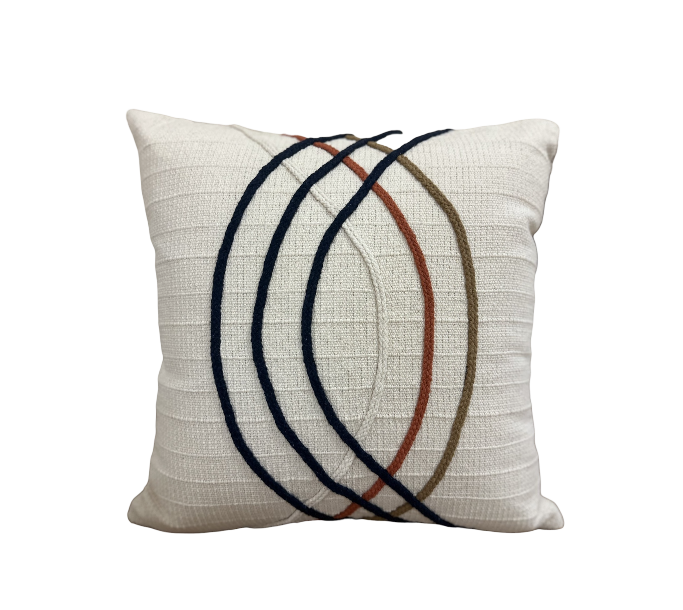 CUSHION COVER BORDADO CORDOES 0.45 X 0.45
