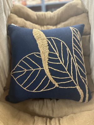 CUSHION COVER BORDADO BOTANICO 0.45 X 0.45