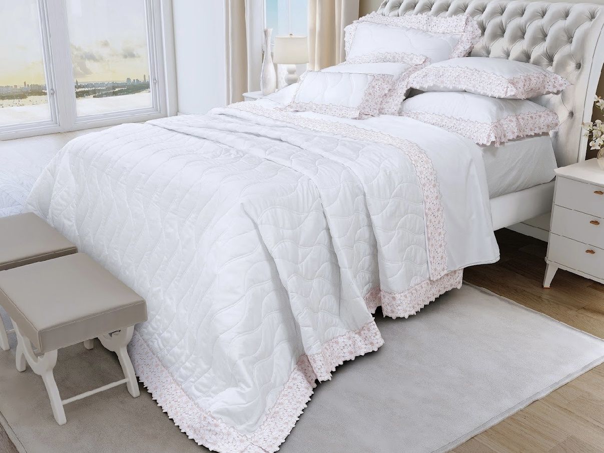 COMFORTER SUPER KING IRIS 03PÇS