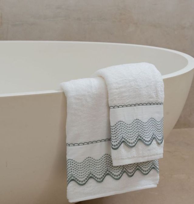 BATH TOWEL 02 PCS TURMALINA